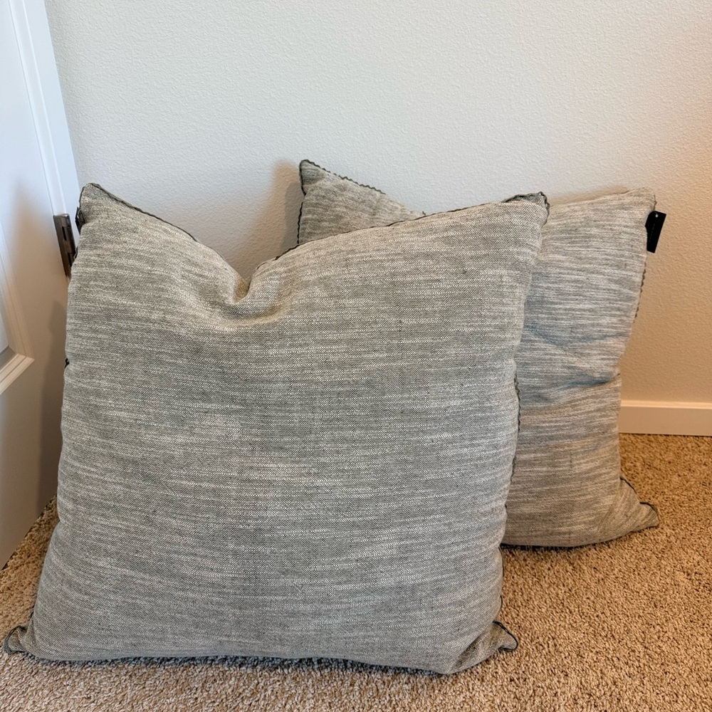 Set of 2 Threshold by Studio McGee 24x24 throw pillows